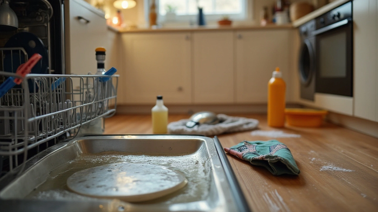 Why Standing Water in the Bottom of Your Dishwasher Occurs and How to Fix It