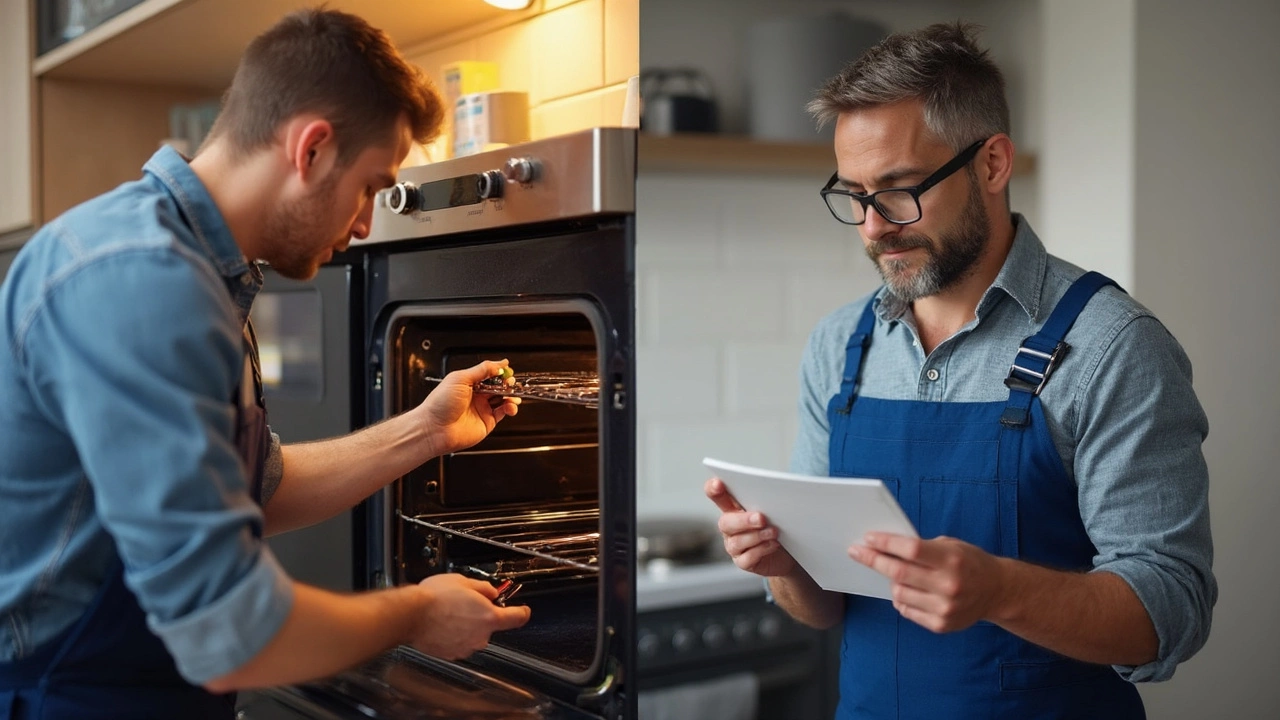 How Electricians Approach Oven Repairs